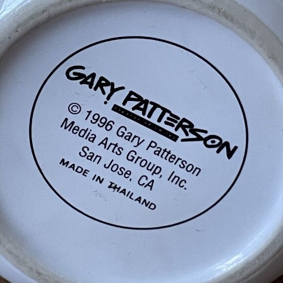 Vintage Gary Patterson Golf Ball Mug White Novelty 3D Coffee Cup The Gallery - Picture 12 of 12